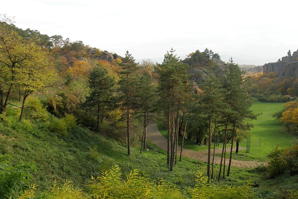 Winding Road Through A Lush Green Valley