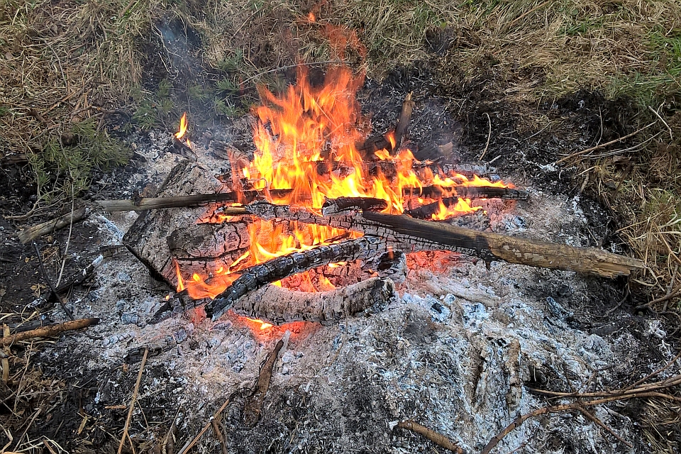 Bonfire Burning Brightly