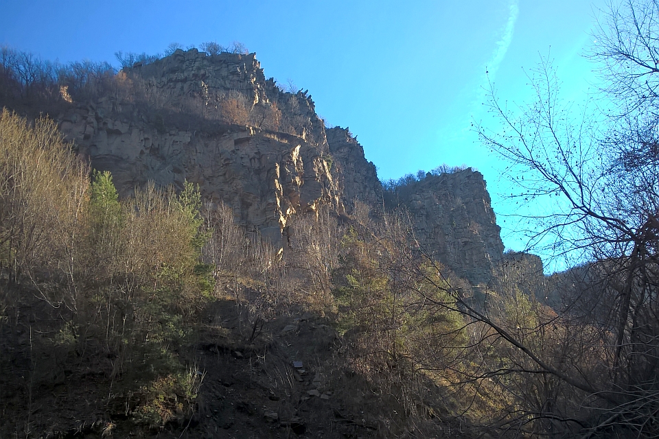 Rocky Cliff Face