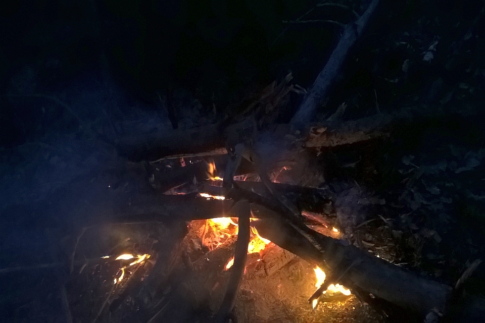 Bonfire Burning Brightly