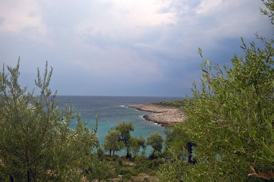 View Of A Rocky Coast