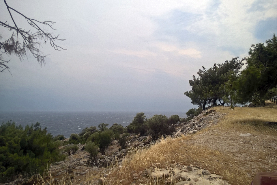 Overcast Day At The Coast